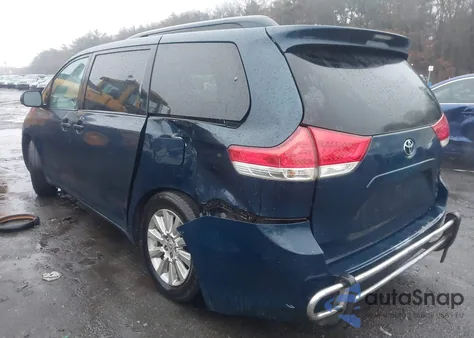2011 Toyota Sienna Le V6 from USA, damaged, VIN 5TDKK3DC9BS065891